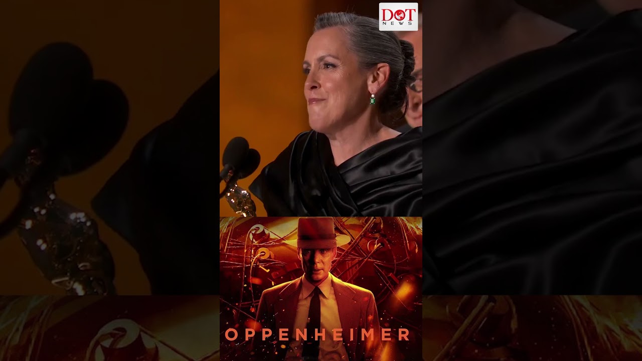 Oppenheimer sweeps the 96th Academy Awards 2024 | #openheimer #oscars #shorts | Dot News