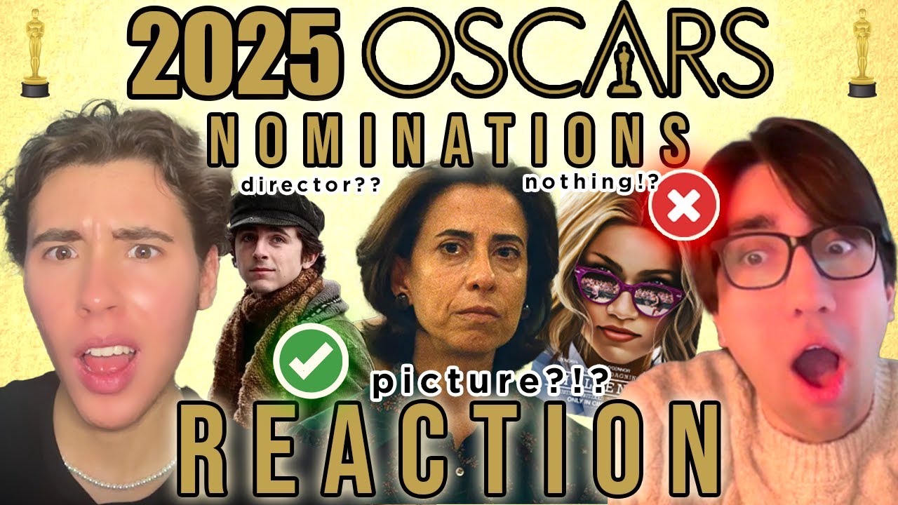 2025 Oscar Nominations LIVE REACTION!!! I’m Still Here in Best Picture?!?!?