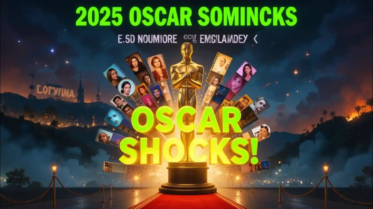 2025 Oscar Nominations SHOCKS: Emilia Perez Leads with 13 Nods | Snubs & Surprises!