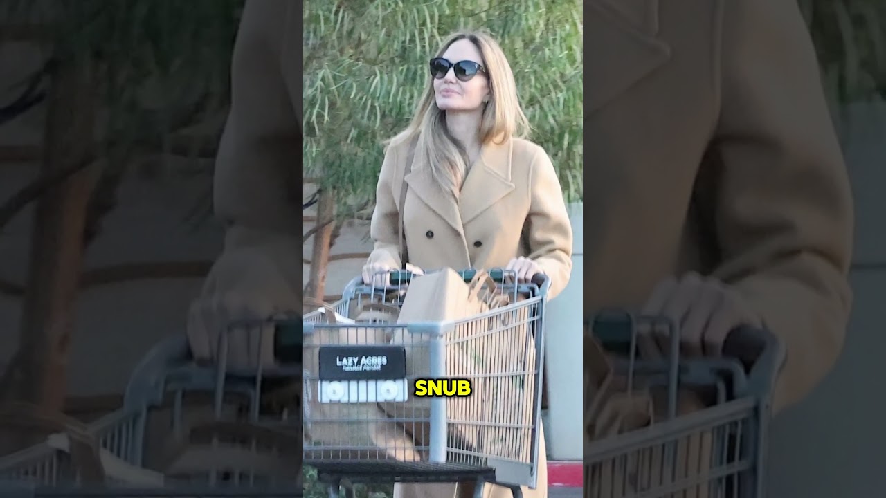 Angelina Jolie’s Grocery Run: Brave Face After Shocking Oscars Snub!