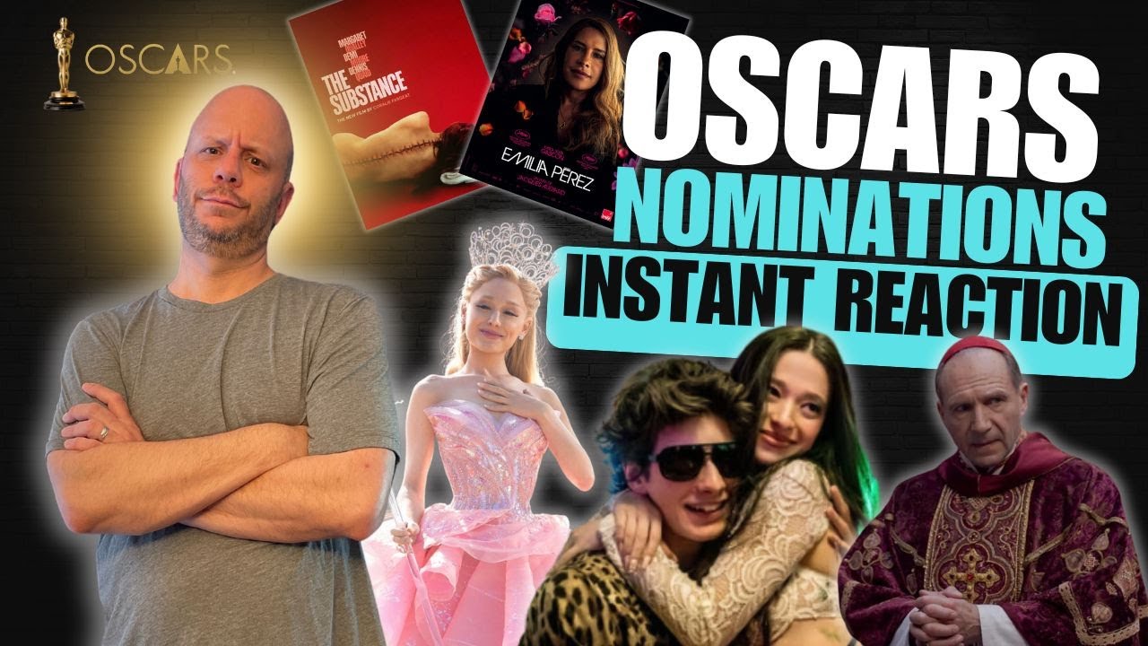 LIVE Reaction to the 2025 #OSCARS Nominations (a whole lot of LFG mixed with confusion herein)