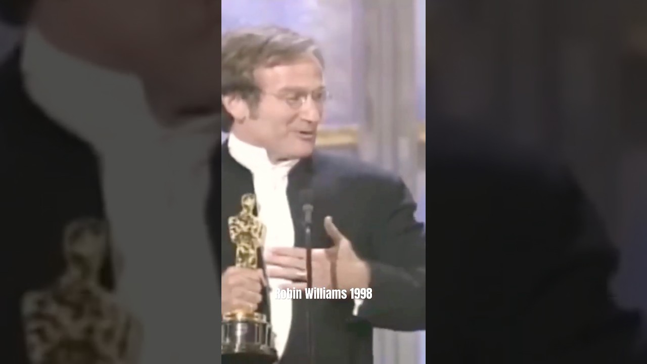 Robin Williams the great Welder Oscar 1998