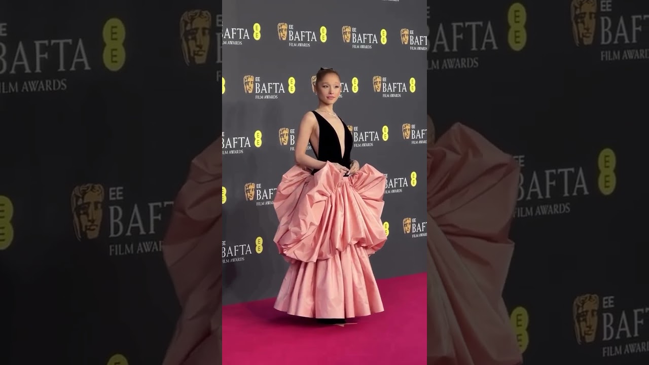 Ariana Grande at the Bafta Awards. #arianagrande #bafta #shorts #actress #movies #oscars