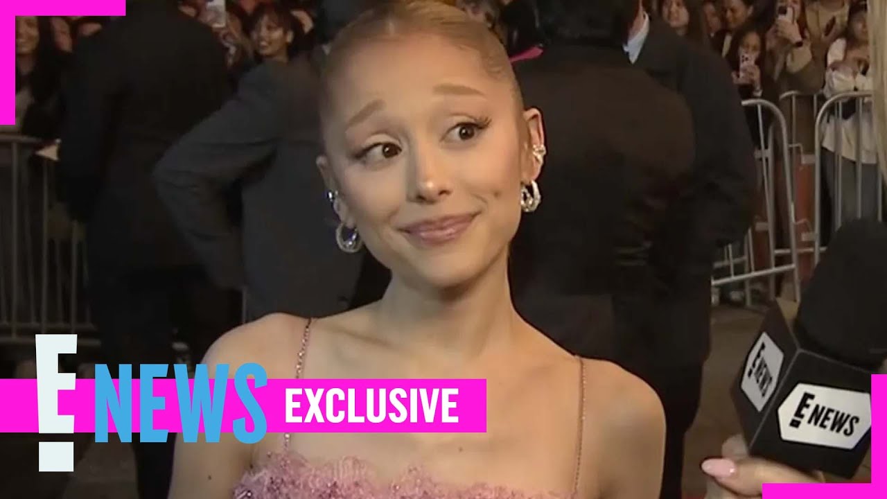 Ariana Grande TEASES Her Oscars 2025 Dress (Exclusive) | E! News