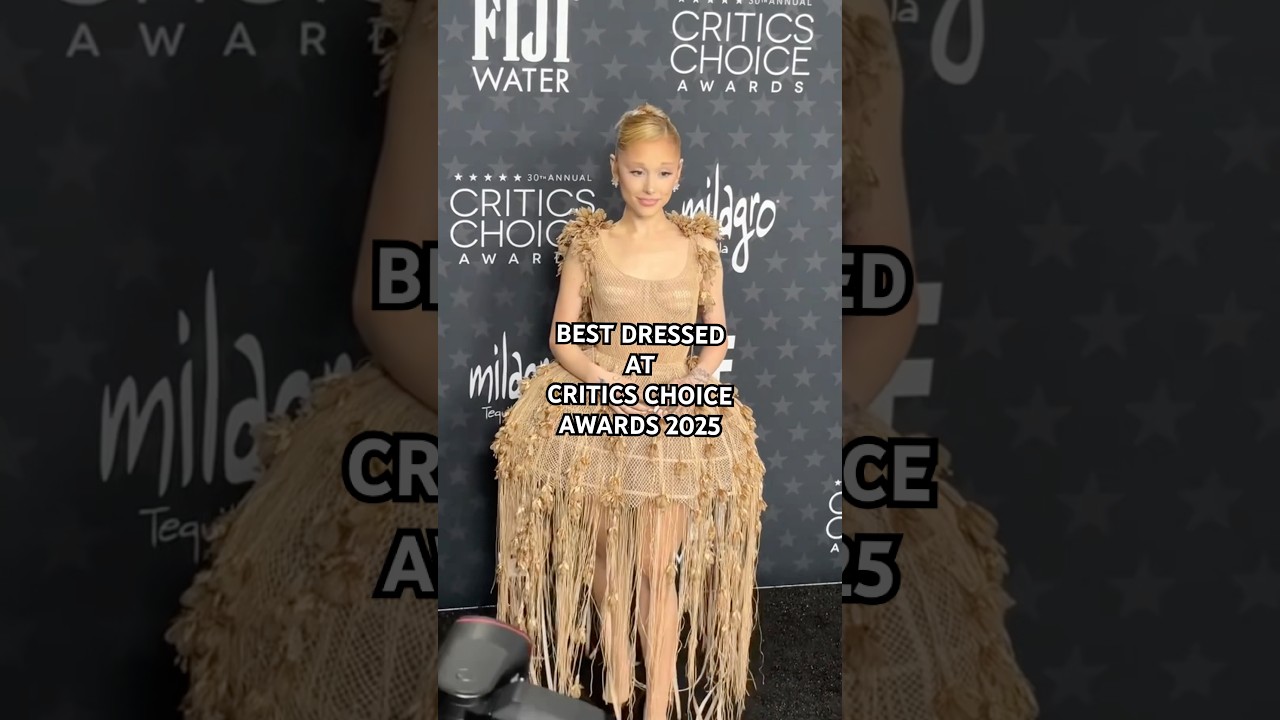 Best Dressed at Critics Choice Awards 2025 #CriticsChoiceAwards #CriticsChoice #BestDressed