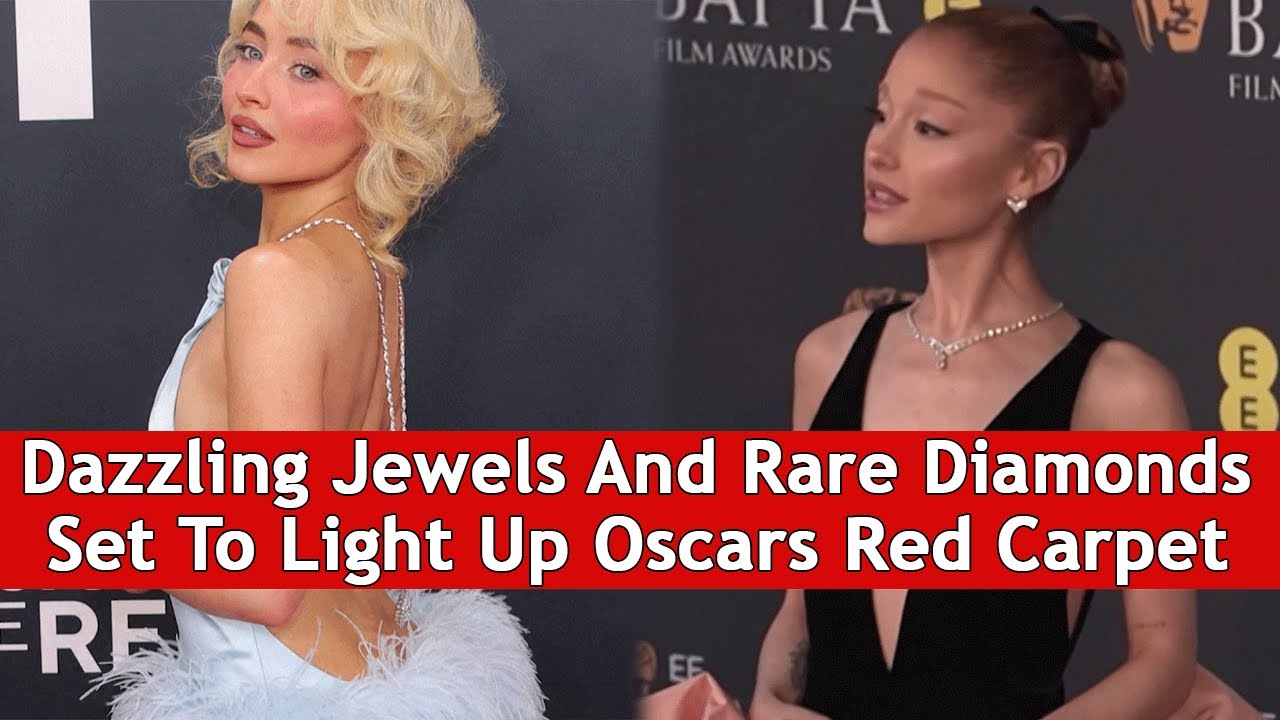 Dazzling Jewels And Rare Diamonds Set To Light Up Oscars Red Carpet | DRM Entertainment | AA1S