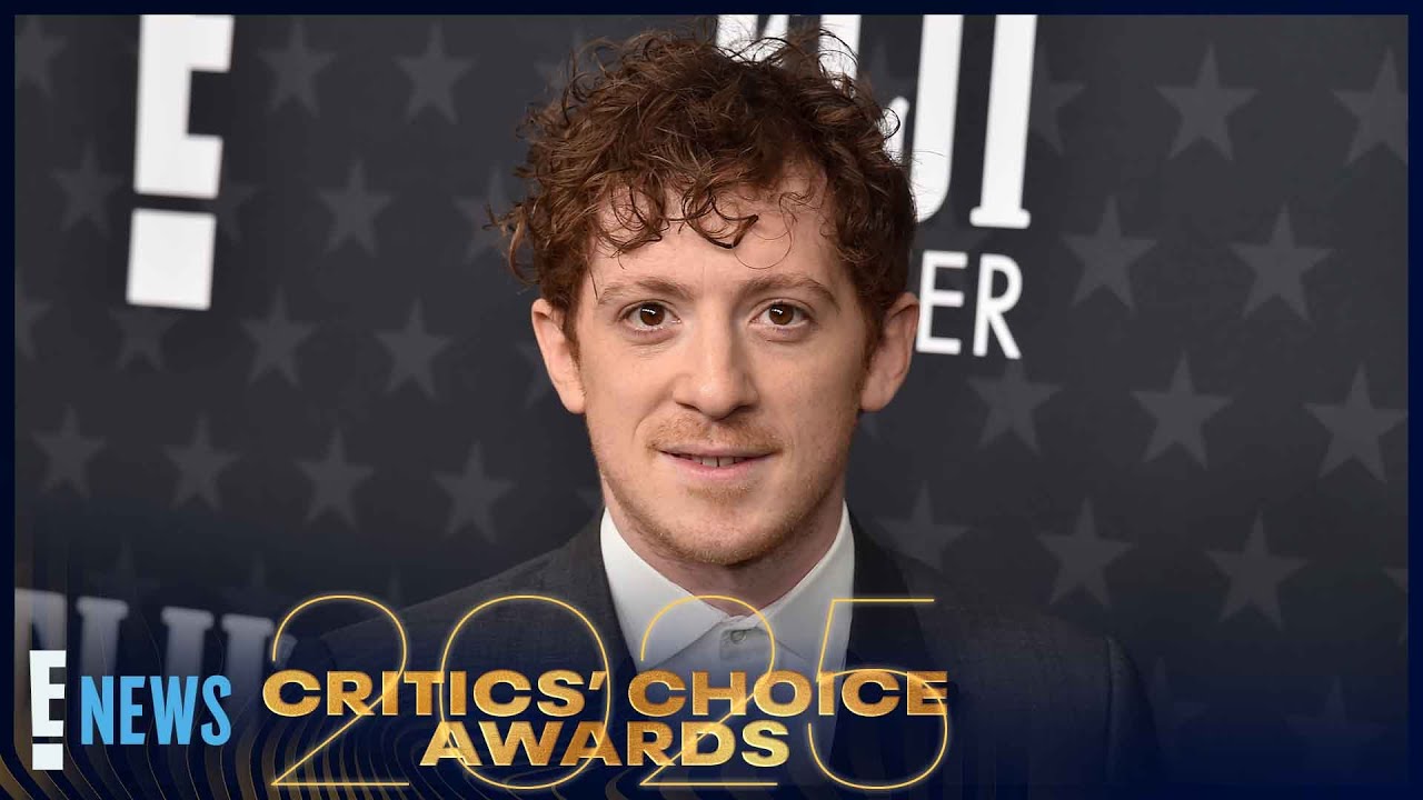 Ethan Slater Details Ariana Grande’s Raw Emotion Over Oscar Nomination|Critics Choice Awards 2025|E!