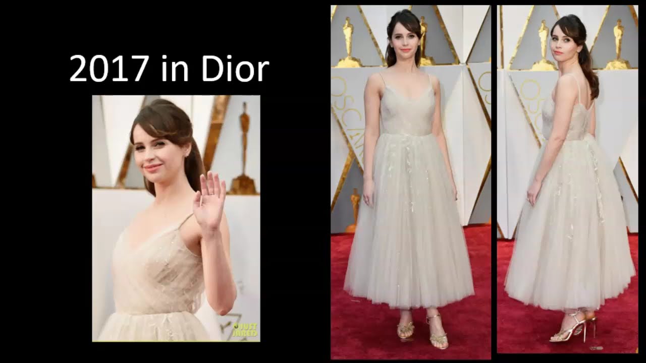 FELICITY JONES Oscar Fashion Story ACADEMY AWARD NOMINEE Red Carpet Review