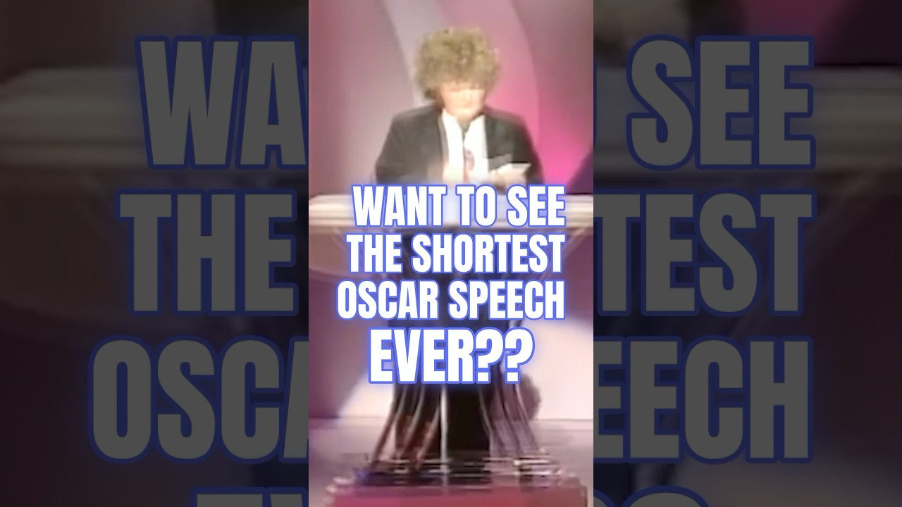 Joe Pesci gave what’s believed to be the SHORTEST #Oscars speech in 1991 when he won for #Goodfellas