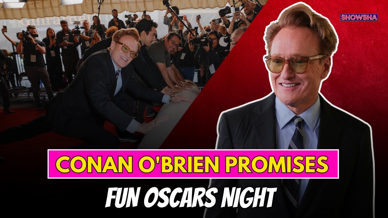 Oscars 2025 Host Conan O’Brien Lends A Hand To Roll Out Red Carpet, Promises Fun-Filled Show | N18G