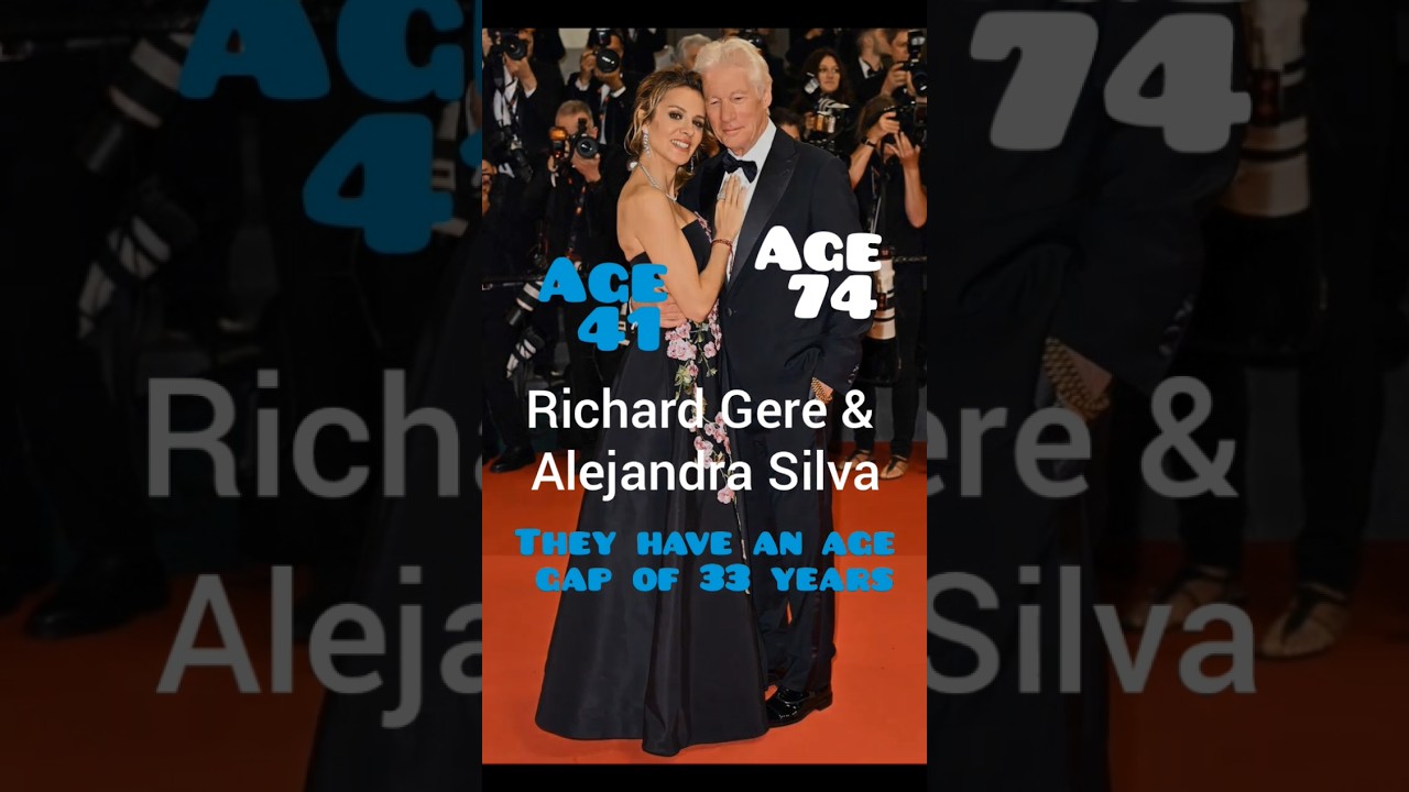 Richard Gere and Alejandra Silva #love #shorts #richardgere