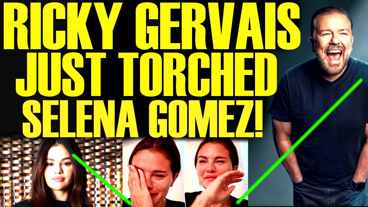 RICKY GERVAIS JUST WRECKED SELENA GOMEZ AFTER WOKE OSCARS BACKLASH HITS ROCK BOTTOM!