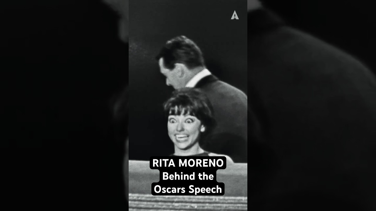 Rita Moreno | 34th Oscars Best Supporting Actress | Behind the Oscars Speech #oscars #westsidestory