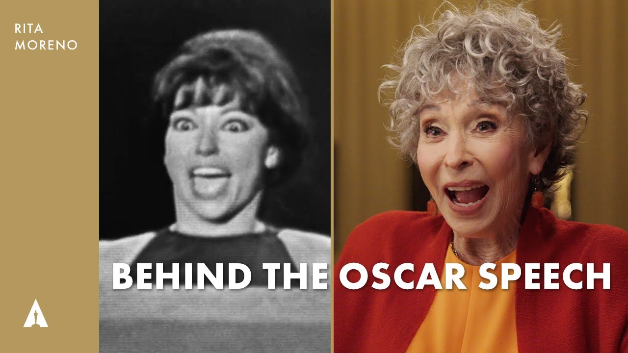 Rita Moreno | 34th Oscars Best Supporting Actress | Behind the Oscars Speech