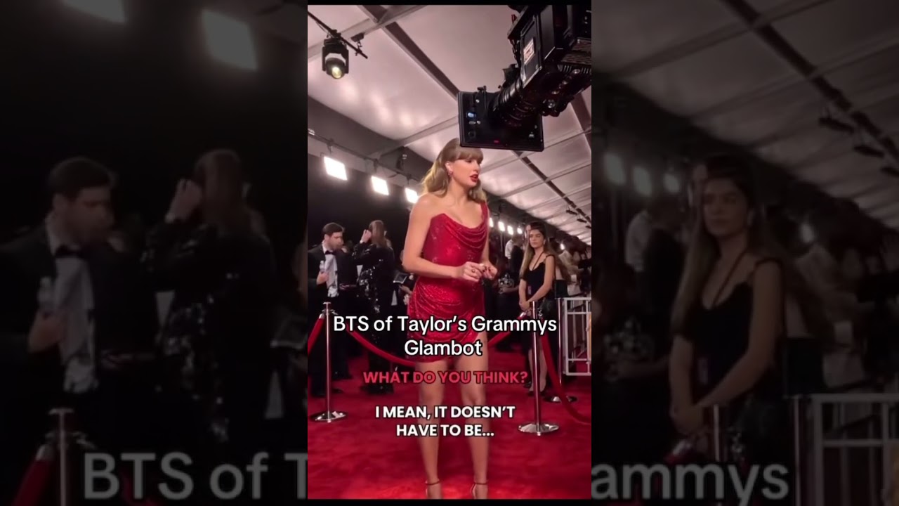 Taylor’s glam bots always looks so good! #taylornation #taylornation  #taylorswiftgrammys #swiftie