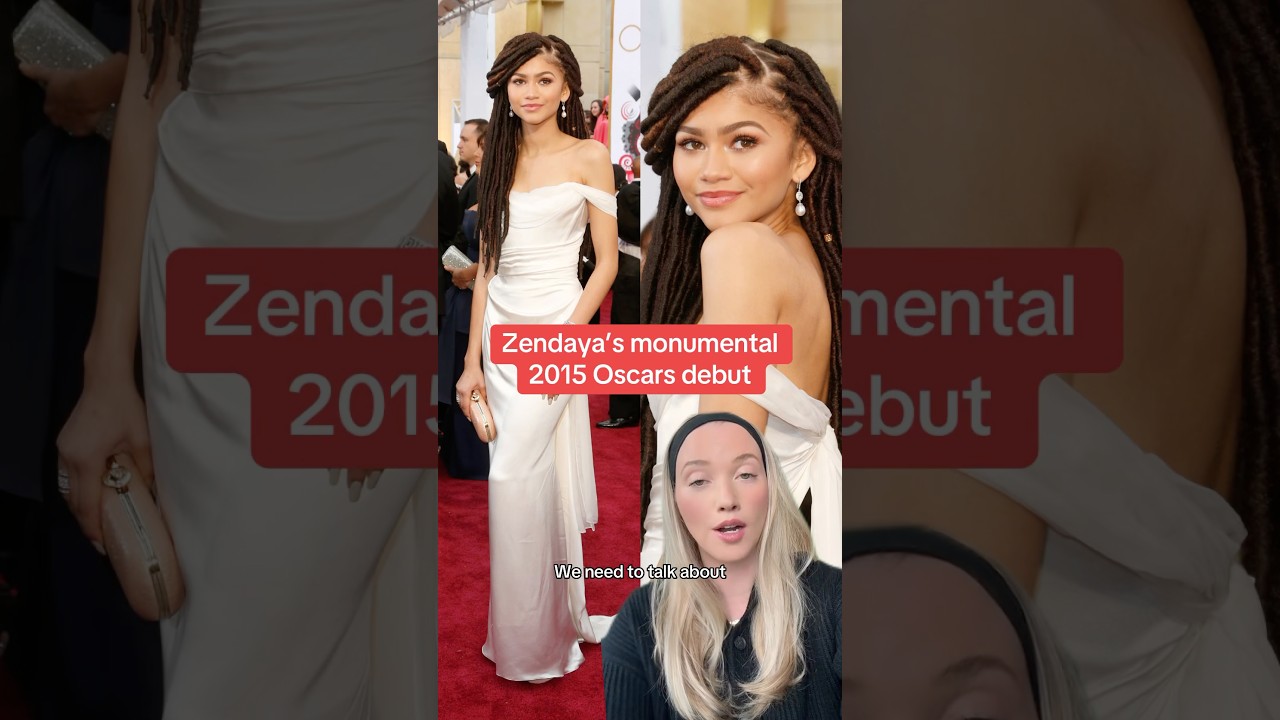 Zendaya’s monumental 2015 Oscars debut