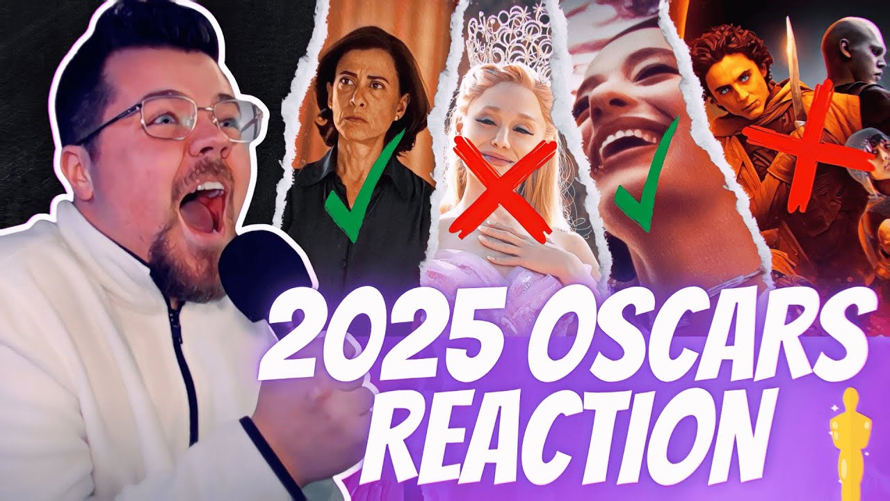 2025 Oscar Winners Live Reaction