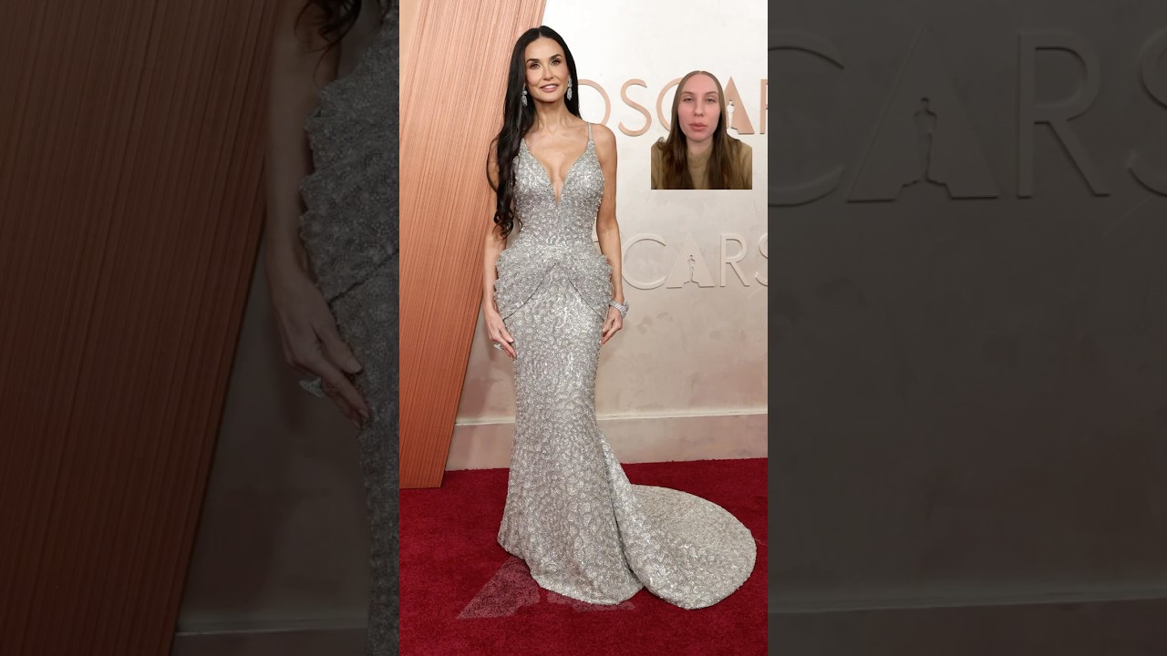 2025 Oscars Red Carpet pt. 2 #oscars #redcarpet #selenagomez #demimoore #fashion #style