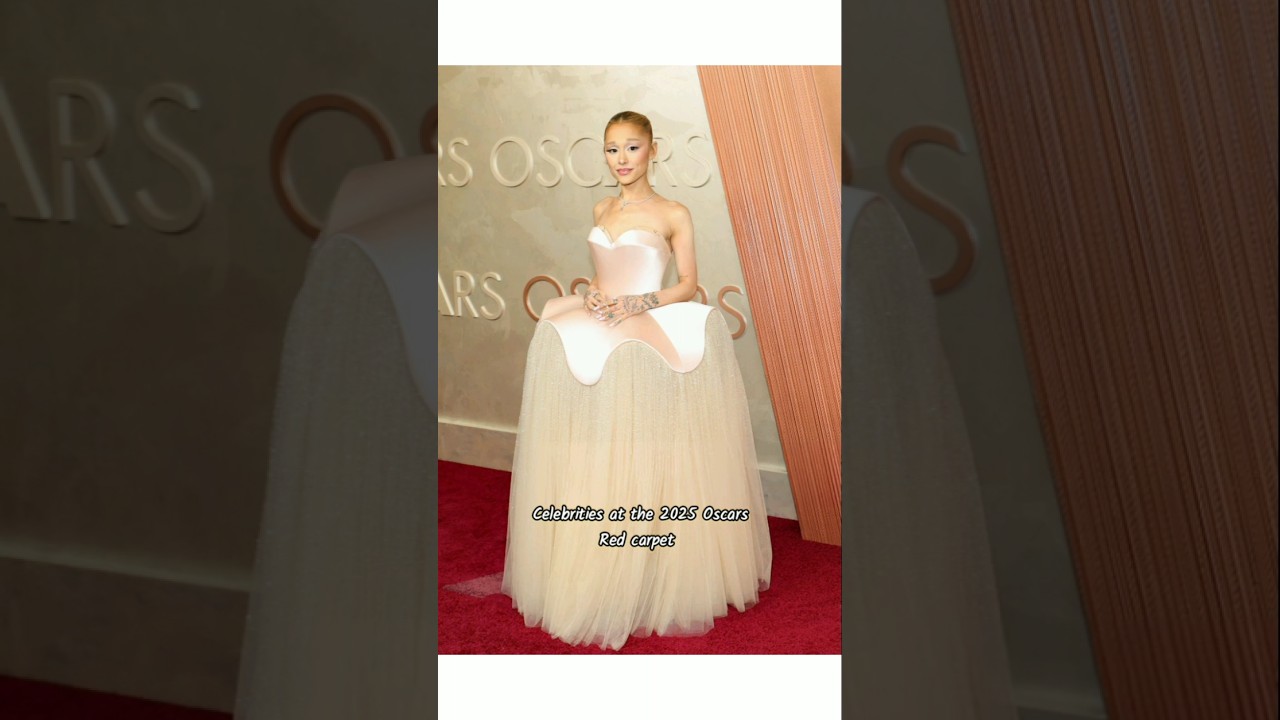 2025 Oscars Red carpet#arianagrande#selenagomez#cynthiaerivo#viralsshorts