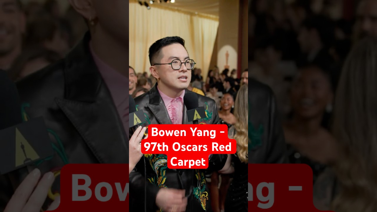 Amelia Dimoldenberg & Bowen Yang Are Comedy Gold | 97th Oscars Red Carpet