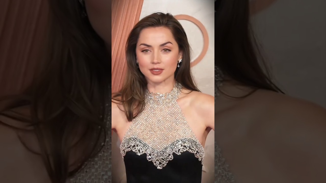 Ana De Armas at oscars 2025 #vanityfair #oscars #anadearmas #redcarpet #thenandnow #ytshorts