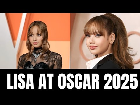 Blackpink LISA Showed Her AURA at OSCAR 2025