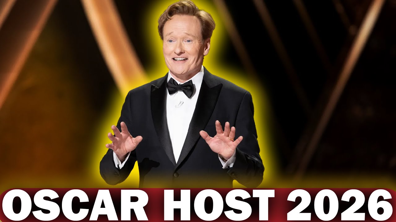 Conan O’Brien RETURNS as Oscars Host in 2026! Shocking Announcement & Adrien Brody Joke!