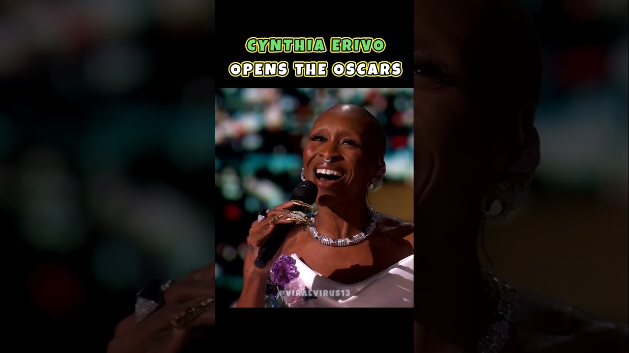 Cynthia Erivo OPENS the 97th Academy Awards OSCARS 2025