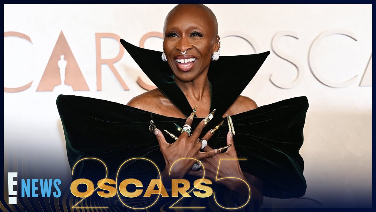 Cynthia Erivo’s Nails Are Hiding a Wickedly Epic Easter Egg | Oscars 2025 | E! News