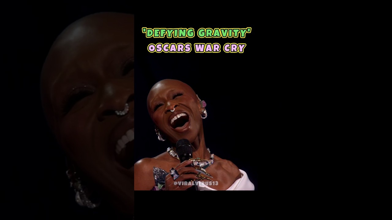 Cynthia Erivo’s WAR CRY at the 97th Academy Awards | DEFYING GRAVITY