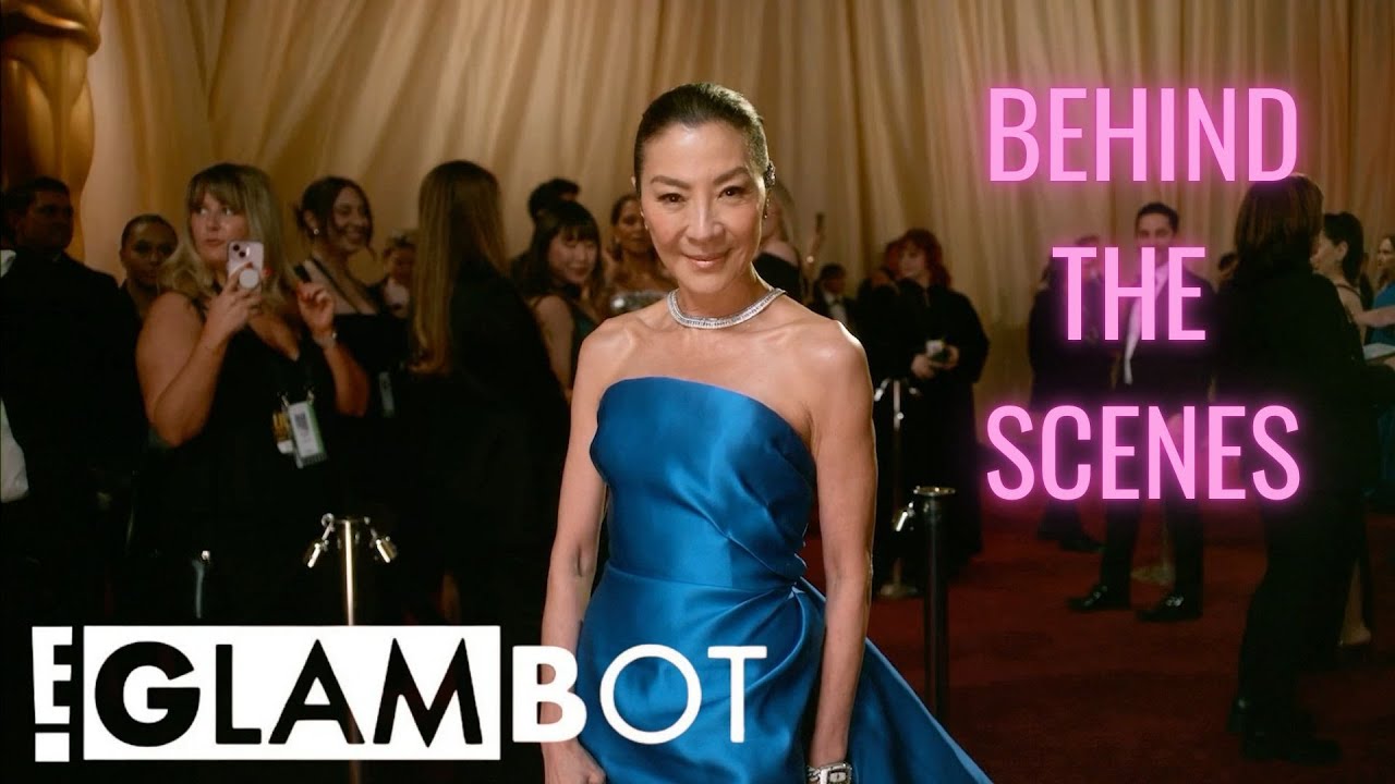 E! GLAMBOT: Michelle Yeoh BTS at the 2025 Oscars