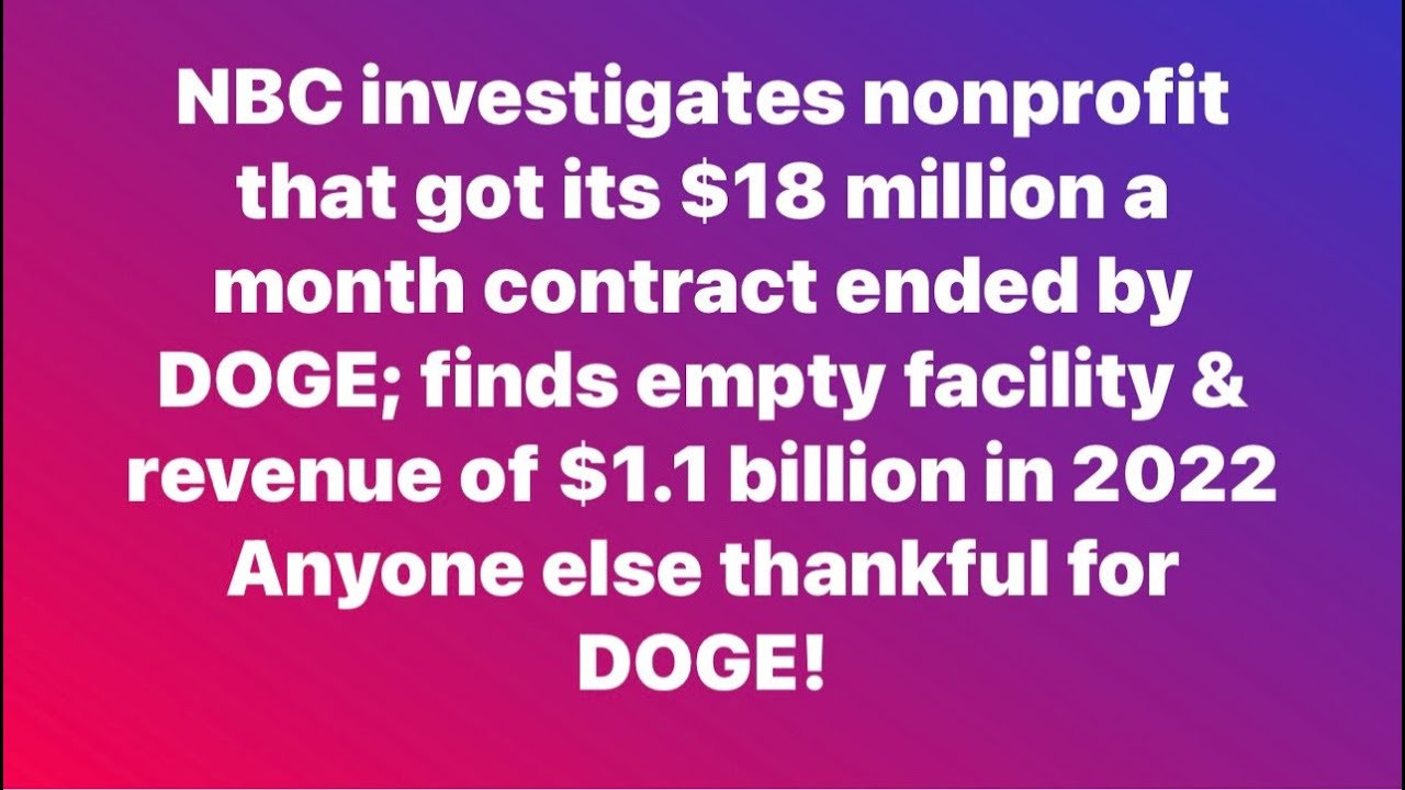 Elon Musk DOGE Cancelling $18 million Nonprofit Contract Hurt Business Service To Feds, Cost Jobs