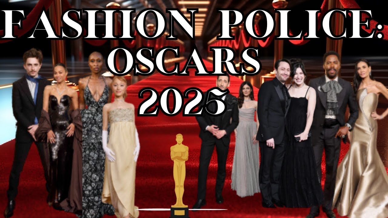 Fashion Police: Oscars 2025 #redcarpet #oscars #fashion #celebrityfashion