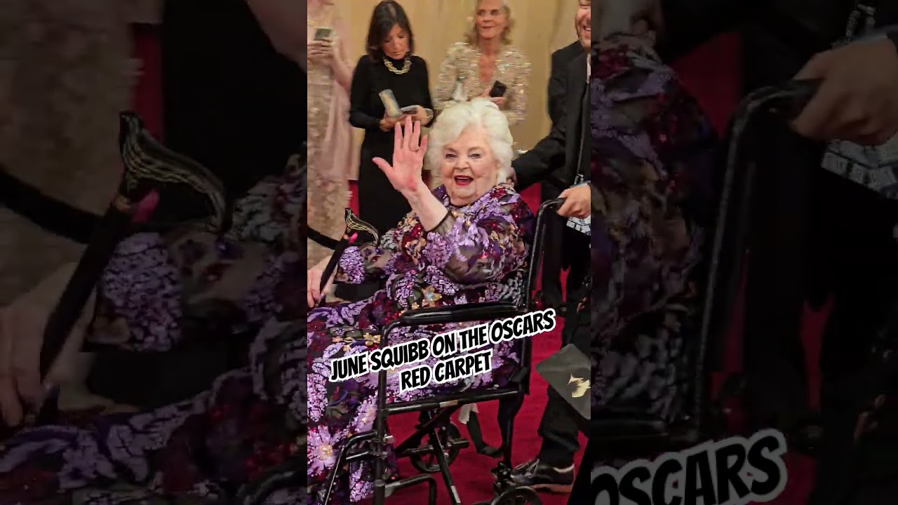 June Squibb on the #oscars Red carpet