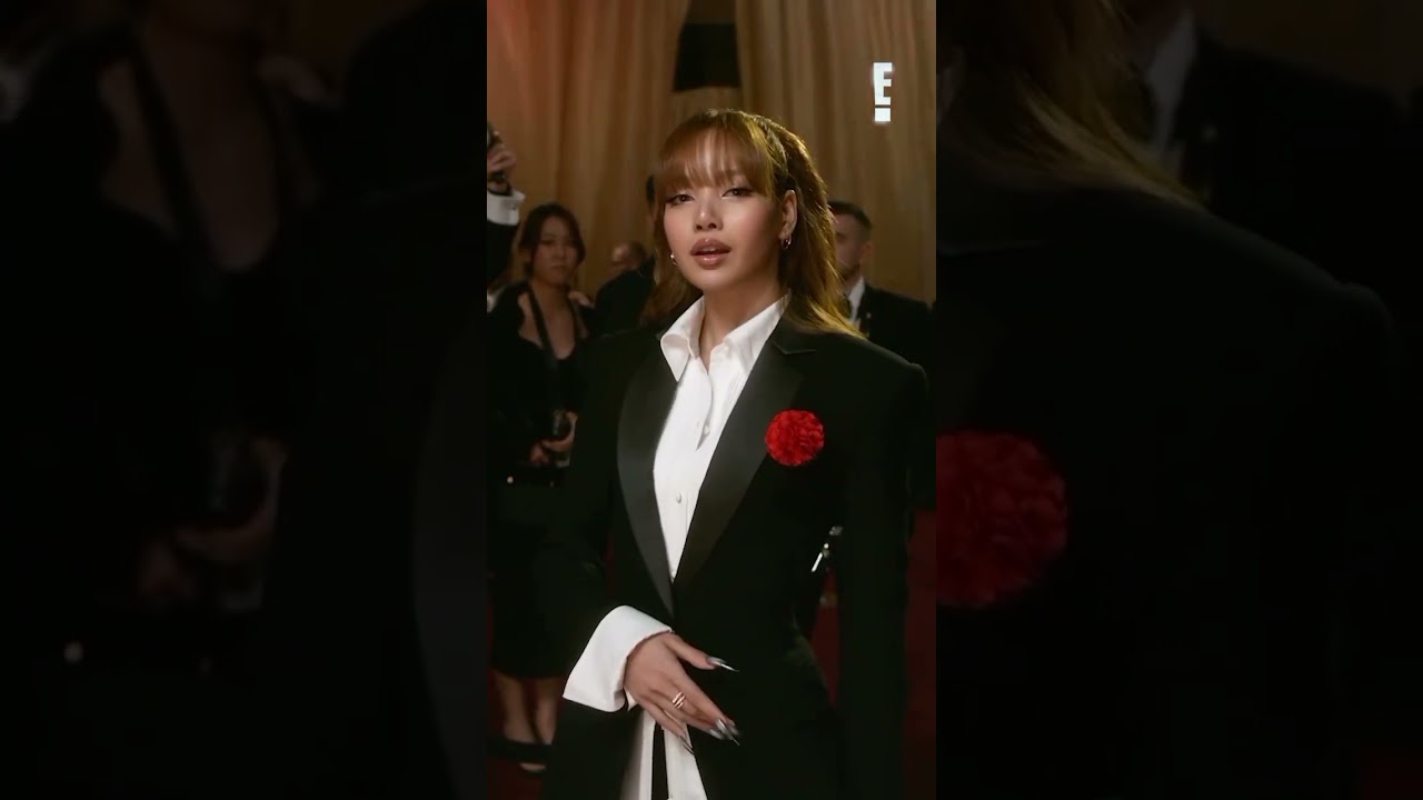 Lisa At Red Carpet In Oscar #lisa #oscar #redcarpet #blackpink #blinks #kpop #thailand #lisakpop