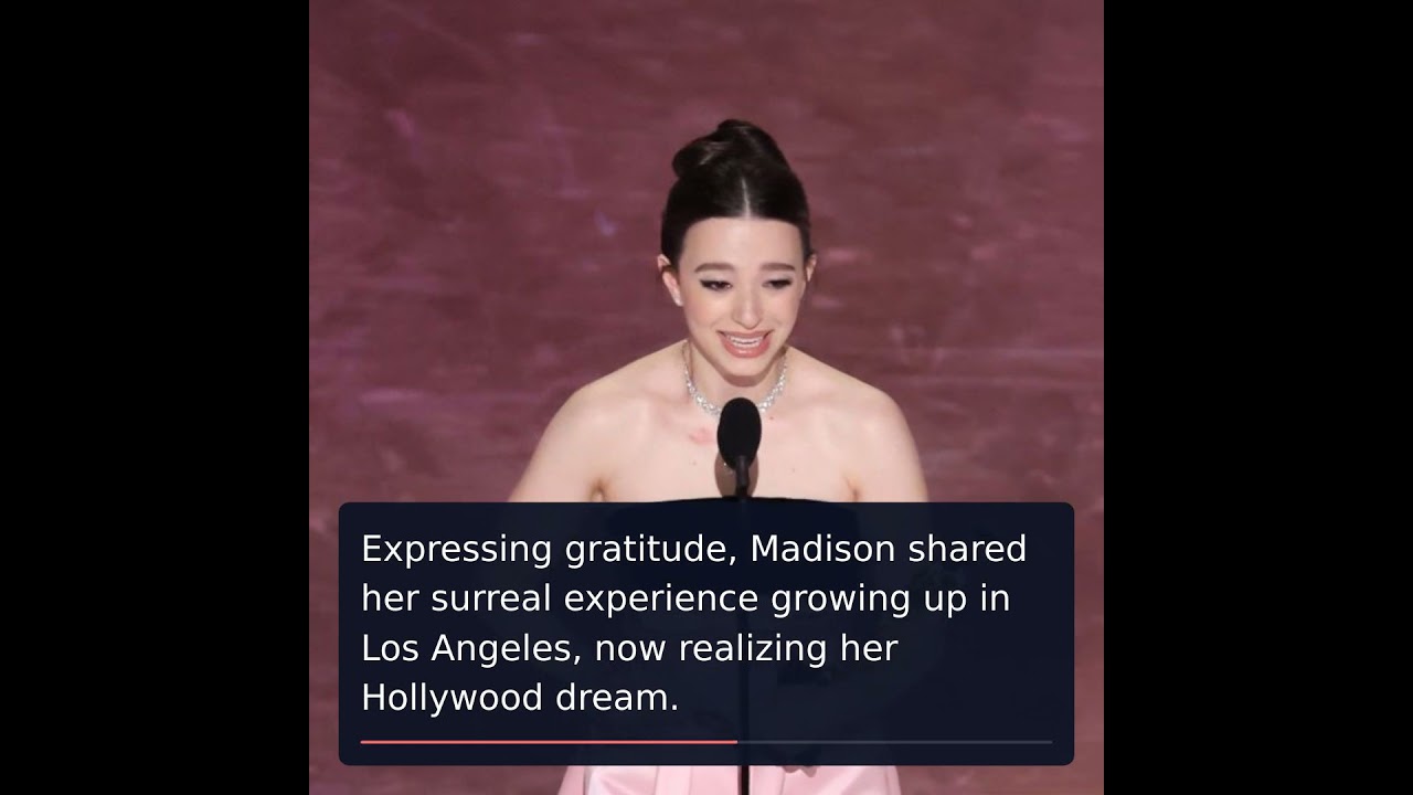 Mikey Madison Crowned Best Actress at the 2025 Oscars