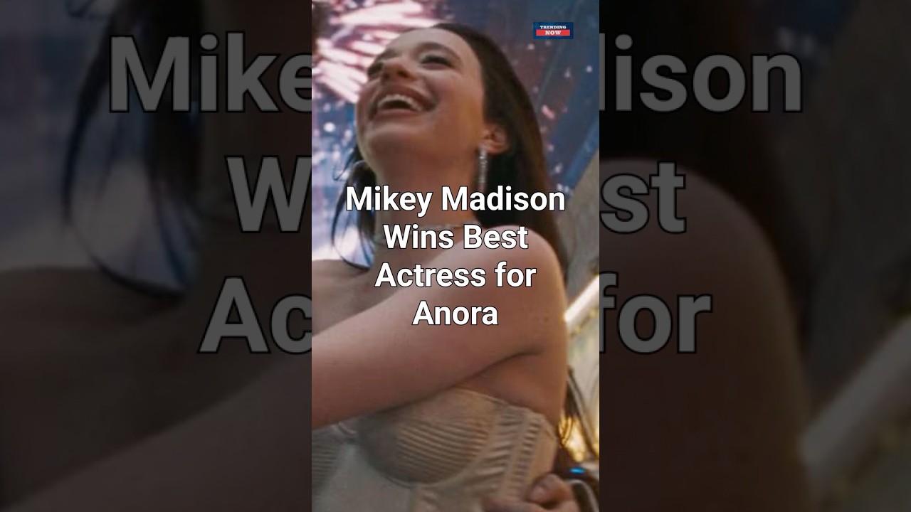 Mikey Madison Wins Best Actress at the 97th Academy Awards #oscars2025 #anora #academyawards #usa