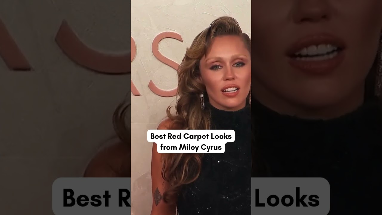 Miley Cyrus’s Red Carpet Reign at Oscars 2025! | AN1G