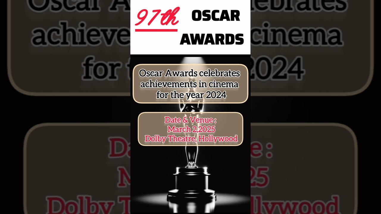 Oscar Awards 2025 Gk of Oscar Awards #oscars #oscar #academy #gk #gkindia #march #2025 #news #india