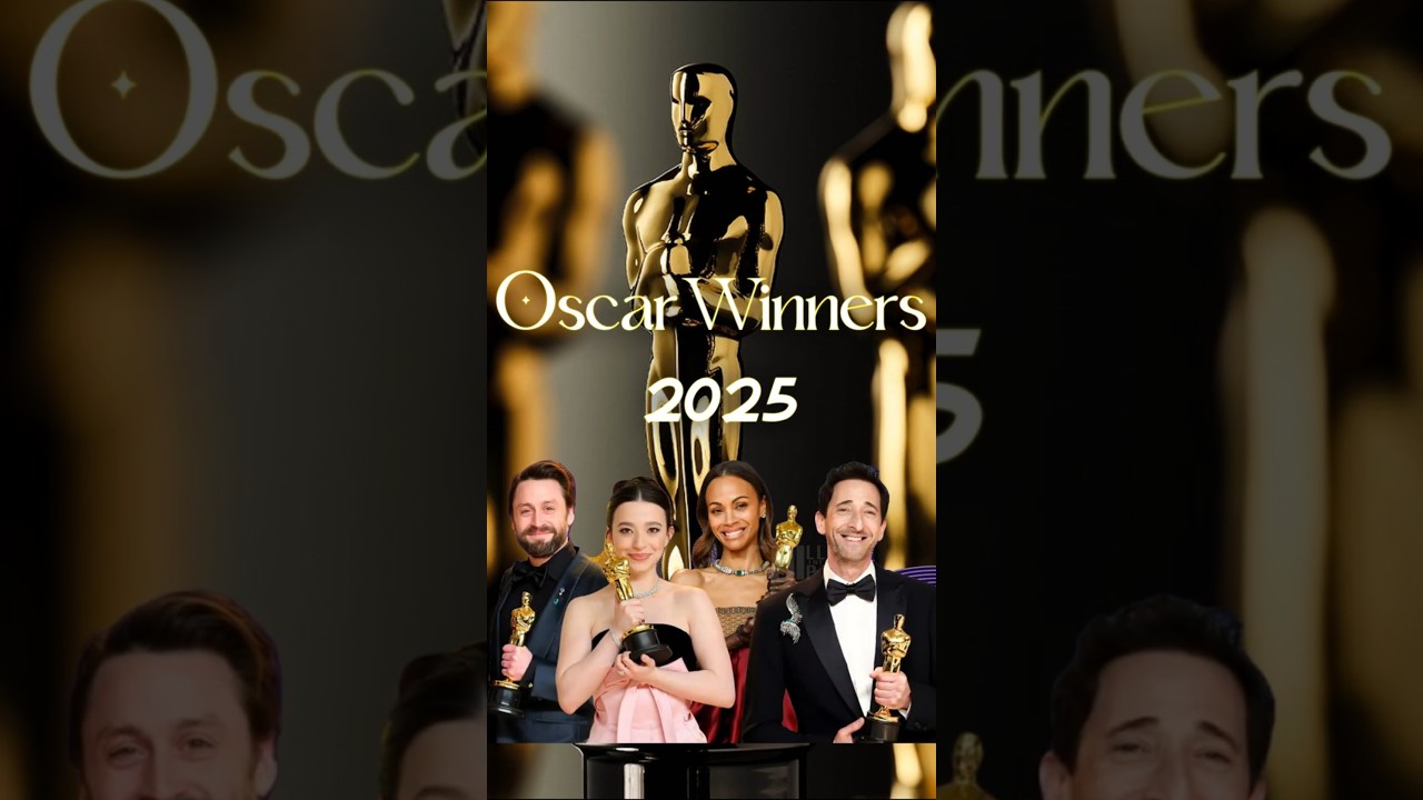 Oscar Winners 2025 | 97th Academy Awards | #oscars #tamil #facts #information #anora