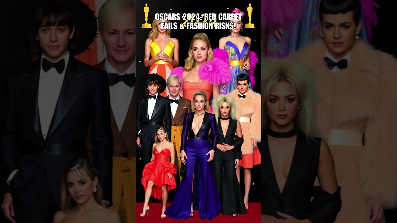 Oscars 2024: Red Carpet Fails & Fashion Risks!