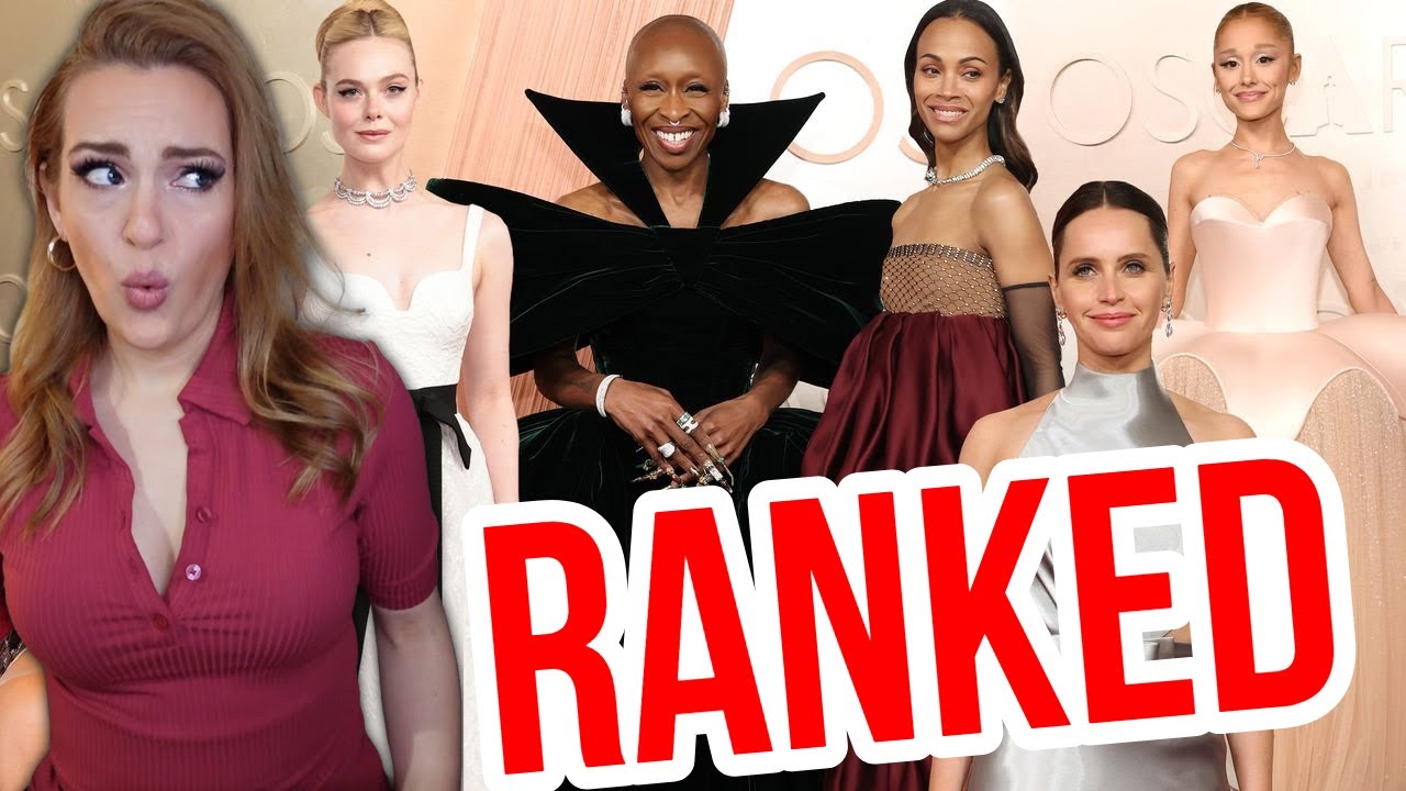 OSCARS RED CARPET: RANKED #redcarpet #oscars #oscars2025 #fashionfails #fashion #fails