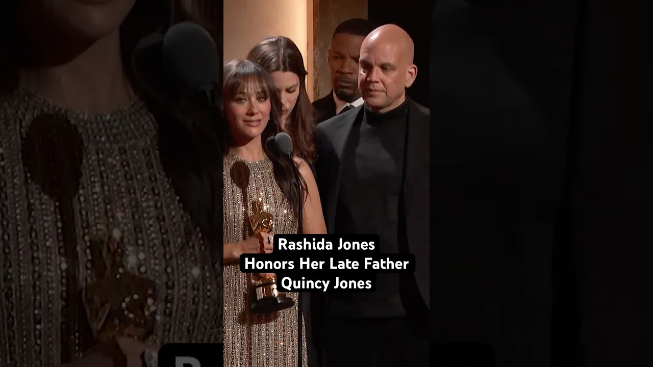 Rashida Jones Accepts an Honorary Oscar For Quincy Jones at the 15th Governors Awards | Part 1