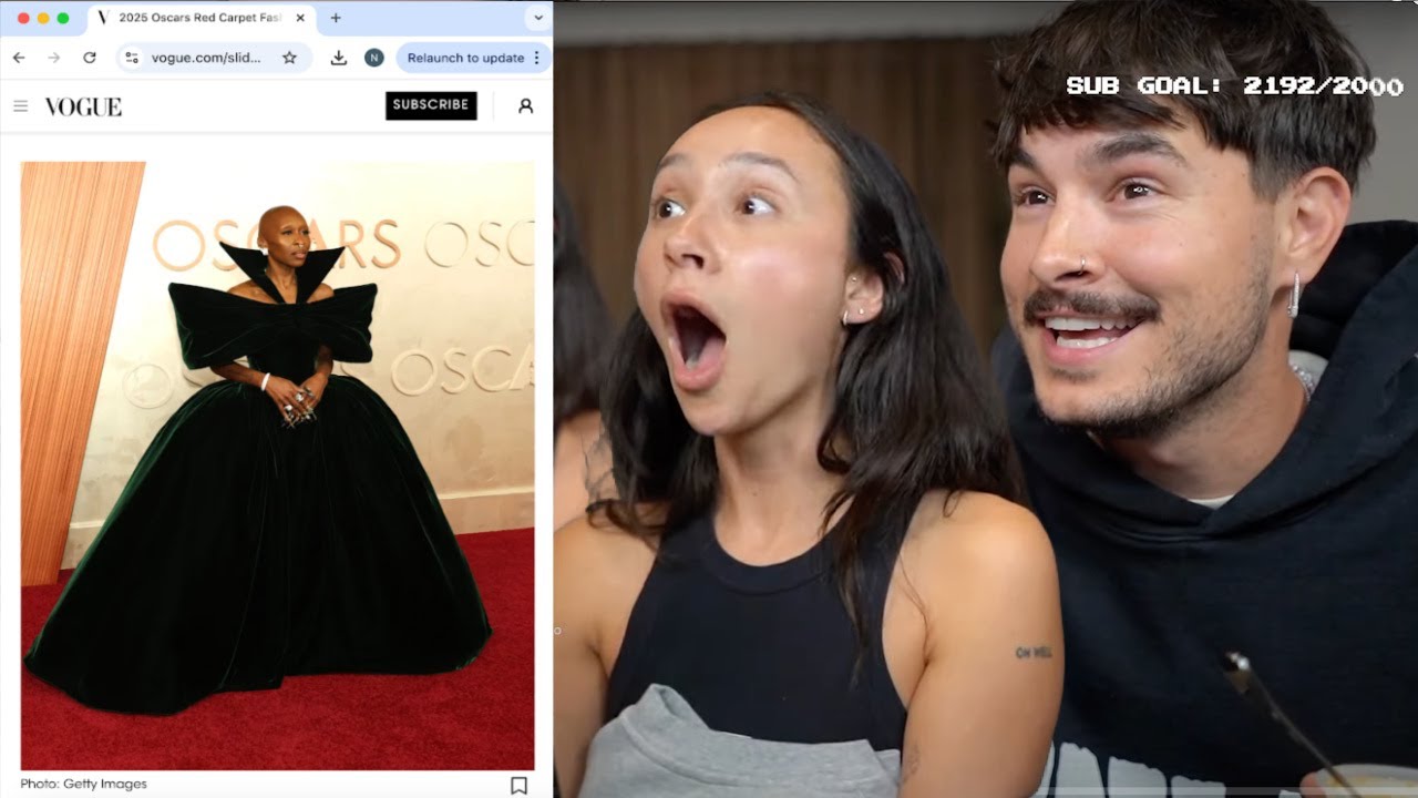 REACTING TO OSCARS 2025 RED CARPET FASHION WITH KIAN LAWLEY