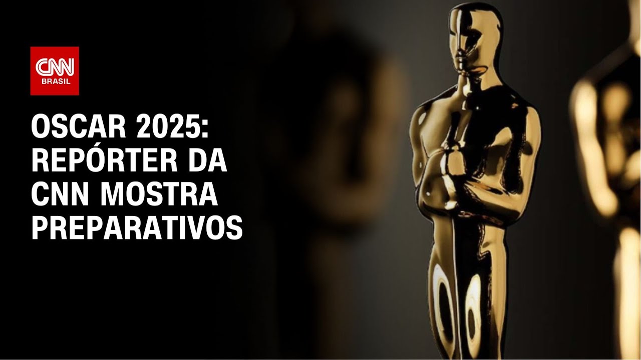 Repórter da CNN mostra preparativos para Oscar 2025 | AGORA CNN