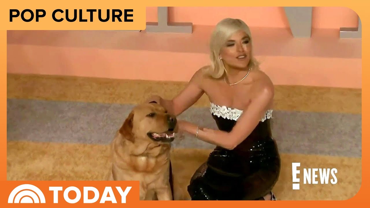 See celebs obsessed with Selma Blair’s dog after the 2025 Oscars