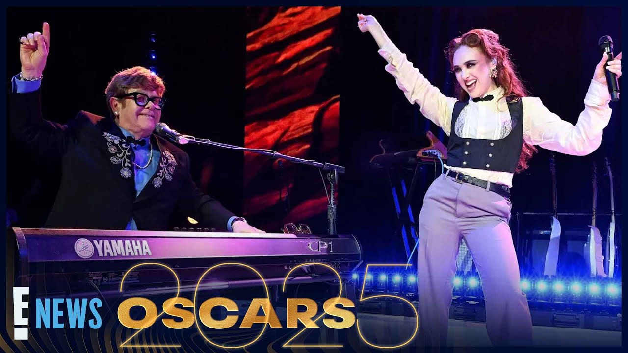 See Chappell Roan and Elton John’s “Pink Pony Club” Duet at Oscars Party | E! News