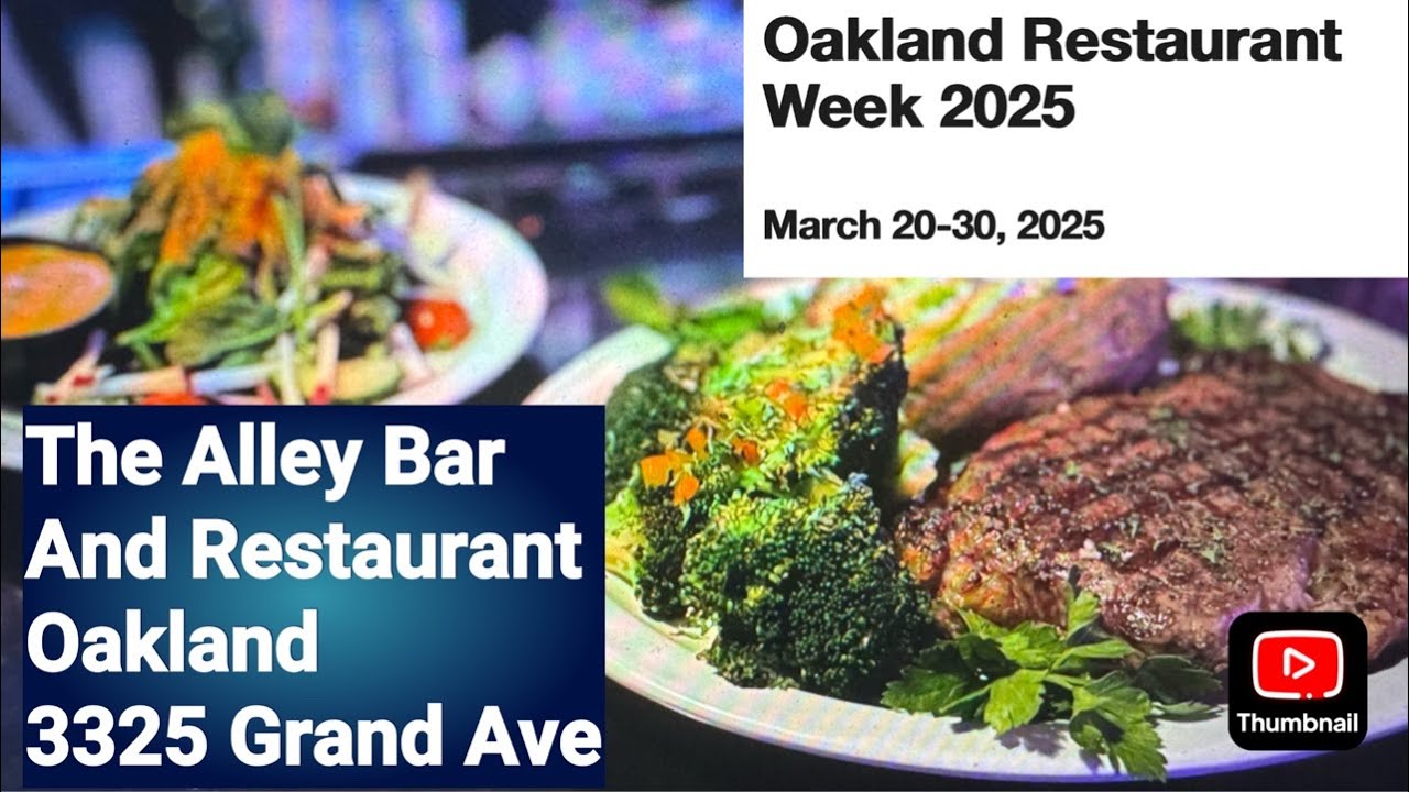 The Alley Cat Has Oakland Restaurant Week 2025 Steak & Baked Potato At 3325 Grand Ave March 20-30th