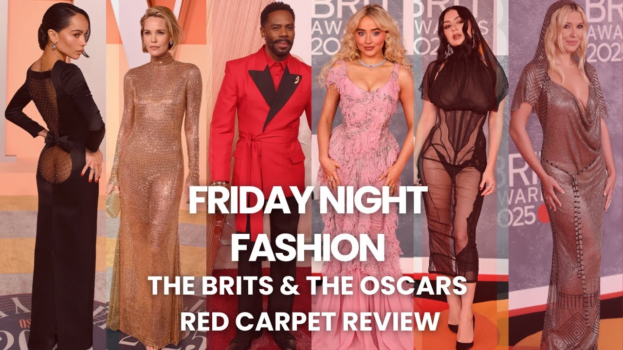 THE BRITS & THE OSCARS RED CARPET REVIEW | Friday Night Fashion