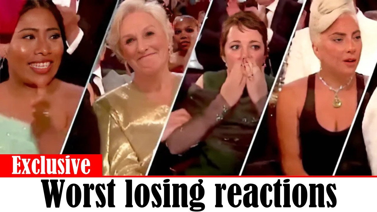 Top 15 Oscar Losing Reactions of All Time